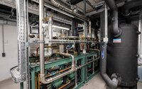 Grünauerhof CO2 Kälteanlage - Installation durch Firma Strauß