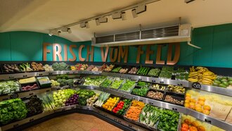 Decken-Klimagerät zur Kühlung von Obst und Gemüse