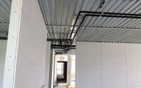 Gusswerk Deckenleitungen - Installation durch Firma Strauß
