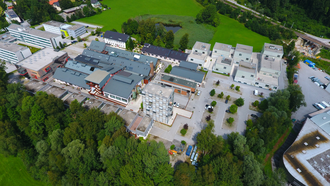 Drohnenaufnahme Gusswerk Salzburg