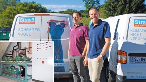 Rudolf und Peter Strauß - Geschäftsführer von Strauß Kälte