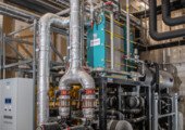 Alpenrind Salzburg - Geräte der Ammoniak Kälteanlage - Installation durch Firma Strauß